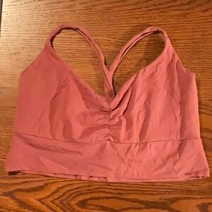 Una Pluma Medium Barlette Fair Trade Organic Cotton Bra Maroon AKA Rum Raisin